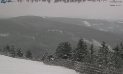 Lysá hora, pohled na východ