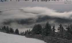 Lysá hora, pohled na východ