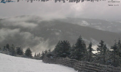 Lysá hora, pohled na východ