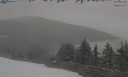 Lysá hora, pohled na východ