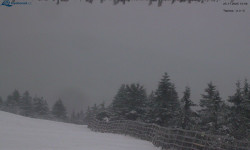 Lysá hora, pohled na východ