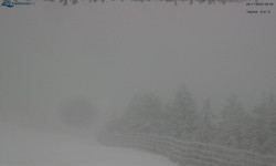 Lysá hora, pohled na východ