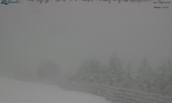 Lysá hora, pohled na východ