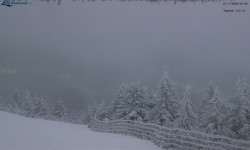 Lysá hora, pohled na východ