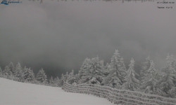 Lysá hora, pohled na východ