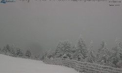 Lysá hora, pohled na východ