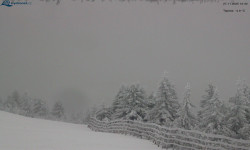 Lysá hora, pohled na východ