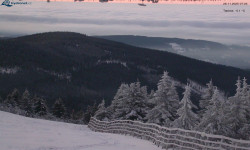 Lysá hora, pohled na východ