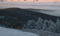 Lysá hora, pohled na východ