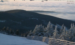 Lysá hora, pohled na východ