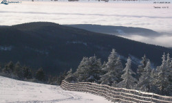 Lysá hora, pohled na východ