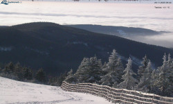 Lysá hora, pohled na východ