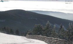 Lysá hora, pohled na východ