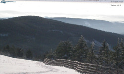 Lysá hora, pohled na východ