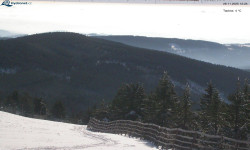 Lysá hora, pohled na východ