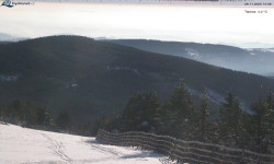 Lysá hora, pohled na východ