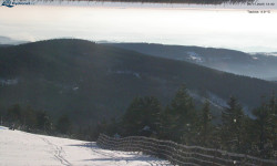 Lysá hora, pohled na východ