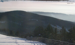 Lysá hora, pohled na východ