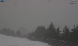 Lysá hora, pohled na východ