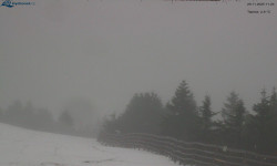 Lysá hora, pohled na východ