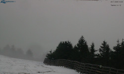 Lysá hora, pohled na východ