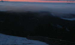 Lysá hora, pohled na východ