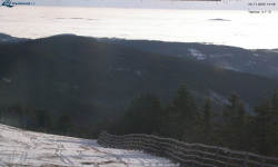 Lysá hora, pohled na východ