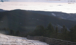 Lysá hora, pohled na východ