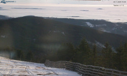 Lysá hora, pohled na východ