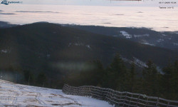 Lysá hora, pohled na východ