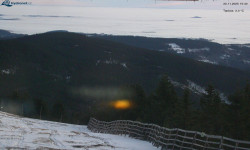 Lysá hora, pohled na východ