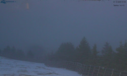 Lysá hora, pohled na východ