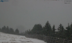 Lysá hora, pohled na východ