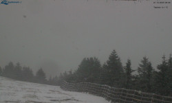 Lysá hora, pohled na východ