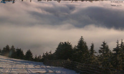 Lysá hora, pohled na východ