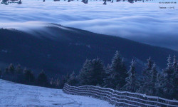 Lysá hora, pohled na východ