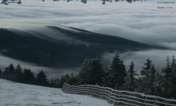 Lysá hora, pohled na východ