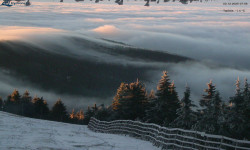 Lysá hora, pohled na východ