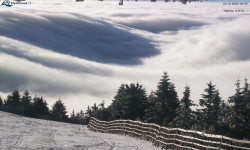 Lysá hora, pohled na východ