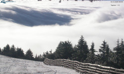 Lysá hora, pohled na východ