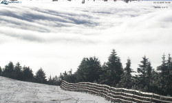 Lysá hora, pohled na východ