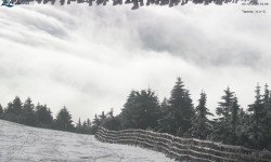 Lysá hora, pohled na východ