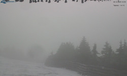 Lysá hora, pohled na východ