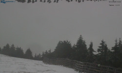 Lysá hora, pohled na východ