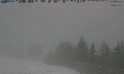 Lysá hora, pohled na východ