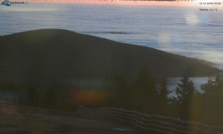 Lysá hora, pohled na východ