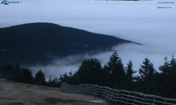 Lysá hora, pohled na východ