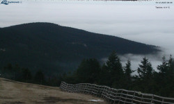 Lysá hora, pohled na východ