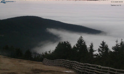 Lysá hora, pohled na východ