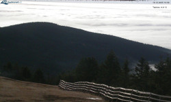 Lysá hora, pohled na východ